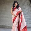 Light Pink Soft Silk Beautiful Pallu All Over Saree