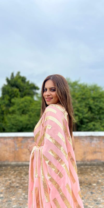 JR 610 Pink Color Georgette Embroidery Sequence Saree Casual, Wedding, Festive, Events Expected Delivery 4-6 Working Days @1749/- | Sarees, Bollywood Sarees, Creative Sarees, Designer Sarees, Embroidered Sarees, Ethnic Saree, Modern Digital sarees, Party Wear Sarees