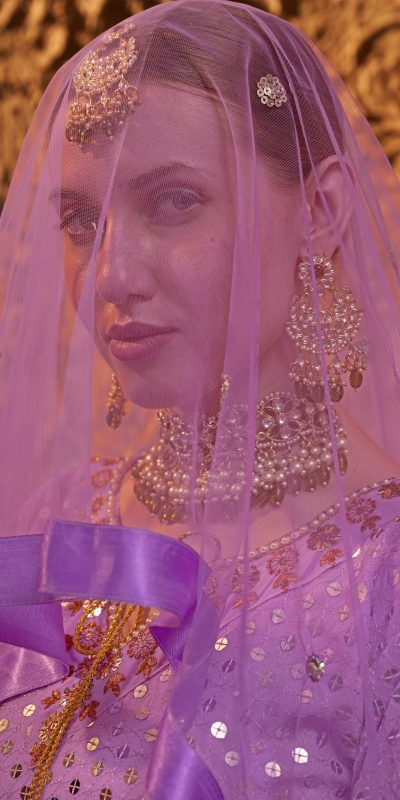 Grand Violet Color Georgette Embroidery Sequence Salwar Suit