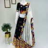 Black Georgette Silk Embroidery Lehenga Choli