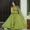SRK 5184 Green Color Georgette Embroidery Work Salwar Suit Wedding, Party, Festive, Events Expected Delivery 4-6 Working Days @ 2049/- | Jump Suits, Salwar suit, Casual Suits, Creative suits, Designer Suits, Palazzo Suits, Party Wear Suits, Patiala Suits, Straight Suits