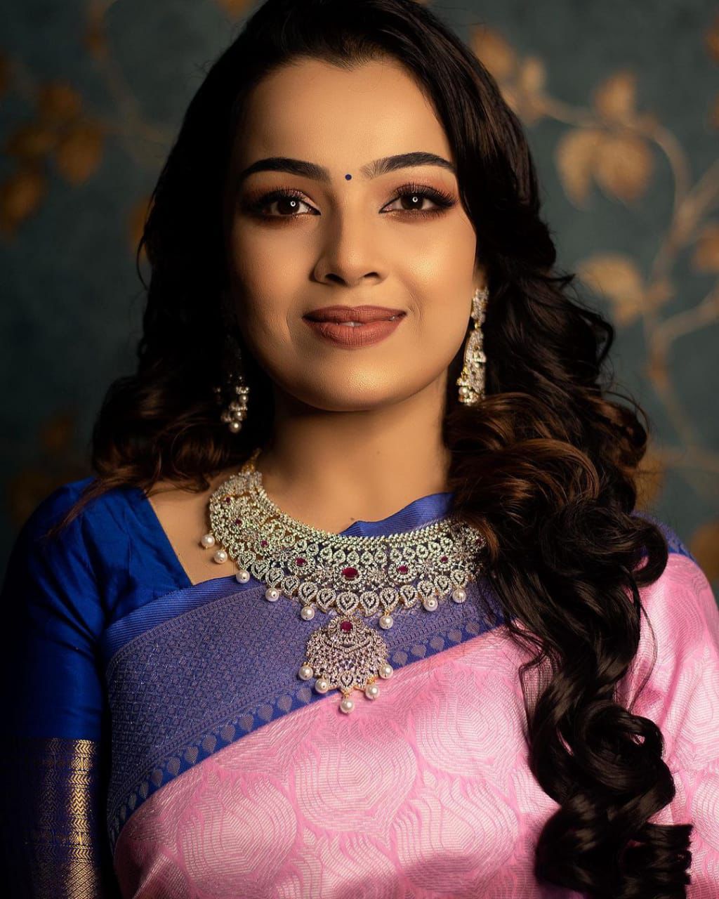 Aglow Pink Color Soft Kanjivaram Lichi Pattu Jacquard Silk Saree