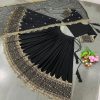 Black Georgette Embroidery Lehenga Choli