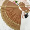 Brown Georgette Embroidery Lehenga Choli