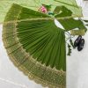 Green Georgette Embroidery Lehenga Choli
