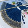 Royal Blue Georgette Embroidery Lehenga Choli
