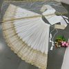 White Georgette Embroidery Lehenga Choli