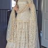 Golden Sequence Multi Needle Work Lehenga Choli