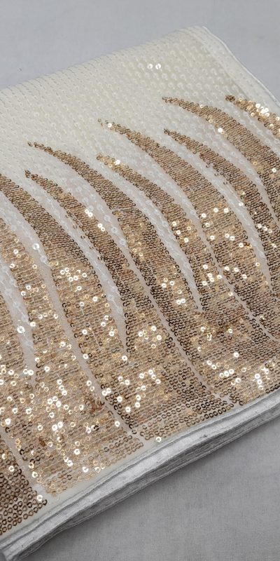 Nice White Full Saree Of Heavy Quality 60 Gram Georgette Saree