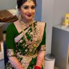 Green Soft Silk Jacquard All Over Saree
