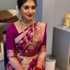 Purple Soft Silk Jacquard All Over Saree