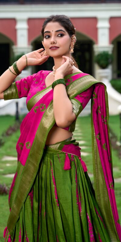 LNB 1228 Pink Color Fabulous Dola Silk Patola Print And Foil Work Lehenga Choli Wedding, Festive, Events Expected Delivery 4-6 Working Days@2199/- Only | Lehenga, Bollywood Lehenga, Creative Lehenga, Designer Lehenga, Embroidered Lehenga, Party Wear Lehenga