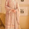 Creamy Georgette With Embroidery Sequence With Moti Salwar Suit
