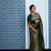 Blue Soft Silk Jacquard Work On All Over Saree
