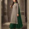 Green Georgette With Embroidery Work With Stone Salwar Suit