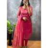 Rani Heavy Twill Golden Shining Fabric Kurti