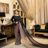 Black Dual Sequins 3MM 5MM Embroidery Sequins Work Saree