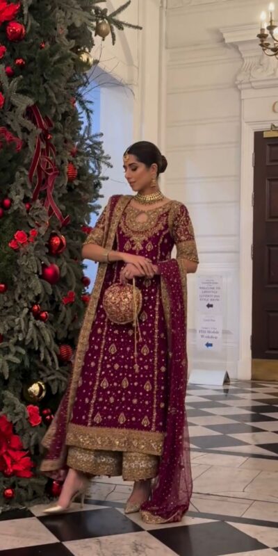 SRK 5231 Red Color Pure Chinnon Silk With Embroidery Sequence Work Salwar Suit Casual, Wedding, Party, Festive, Events Etc.4-6 Working Days@ 2699/-only | Jump Suits, Salwar suit, Casual Suits, Creative suits, Designer Suits, Palazzo Suits, Party Wear Suits, Patiala Suits, Straight Suits