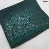 Green Georgette Dual Sequins Embroidery Sequins Work Saree