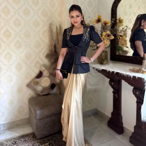  LG1899 Black & Cream Color French Crape With Sequence Embroidery Dhoti Suit Casual, Wedding, Party, Festive, Events Etc.4-6 Working Days@ 2049/-only | Jump Suits, Salwar suit, Casual Suits, Creative suits, Designer Suits, Palazzo Suits, Party Wear Suits, Patiala Suits, Straight Suits