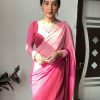 Multi  Soft Georgette Silk Saree