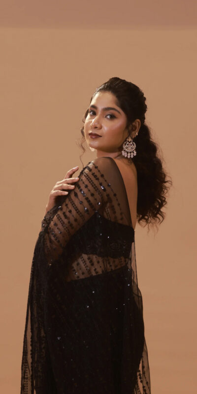 BT 352 Black Color Nylon Butterfly Net Sequence With Thread Work Saree Casual, Wedding, Festive, Events . Expected Delivery 4-6 Working Days @1699/- only | Sarees, Bollywood Sarees, Creative Sarees, Designer Sarees, Embroidered Sarees, Ethnic Saree, Modern Digital sarees, Party Wear Sarees