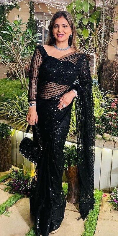 BT 352 Black Color Nylon Butterfly Net Sequence With Thread Work Saree Casual, Wedding, Festive, Events . Expected Delivery 4-6 Working Days @1699/- only | Sarees, Bollywood Sarees, Creative Sarees, Designer Sarees, Embroidered Sarees, Ethnic Saree, Modern Digital sarees, Party Wear Sarees