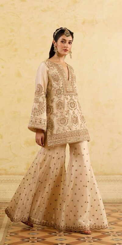 RTC 5837 Cream Color Chinon silk Thread With Sequence Salwar Suit Casual, Wedding, Party, Festive, Events Etc.4-6 Working Days@ 2149/-only | Jump Suits, Salwar suit, Casual Suits, Creative suits, Designer Suits, Palazzo Suits, Party Wear Suits, Patiala Suits, Straight Suits