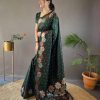 MS 482 Green Color Soft Litchi Silk Kubera Pattu Saree Casual, Wedding, Festive, Events . Expected Delivery  4-6 Working Days @1249/- only                                                                                                                                           | Sarees, Bollywood Sarees, Creative Sarees, Designer Sarees, Embroidered Sarees, Ethnic Saree, Modern Digital sarees, Party Wear Sarees