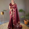 MS 482 Red Color Soft Litchi Silk Kubera Pattu Saree Casual, Wedding, Festive, Events . Expected Delivery  4-6 Working Days @1249/- only                                                                                                                                           | Sarees, Bollywood Sarees, Creative Sarees, Designer Sarees, Embroidered Sarees, Ethnic Saree, Modern Digital sarees, Party Wear Sarees