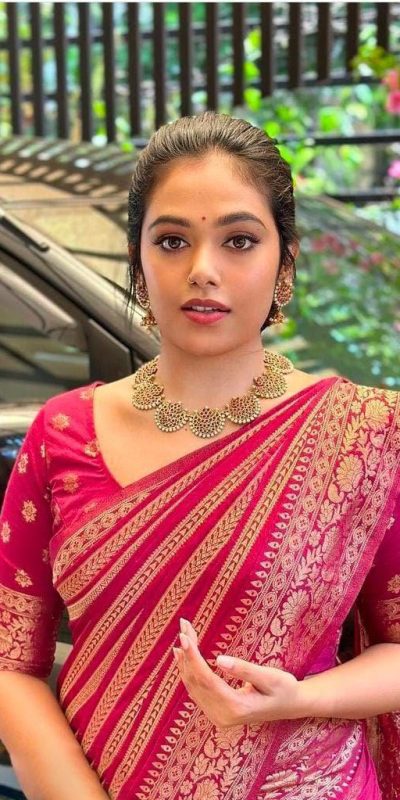 MS 503 Red Color Soft Litchi Silk On All Over Saree Casual, Wedding, Festive, Events . Expected Delivery 4-6 Working Days @1199/- only | Sarees, Bollywood Sarees, Creative Sarees, Designer Sarees, Embroidered Sarees, Ethnic Saree, Modern Digital sarees, Party Wear Sarees