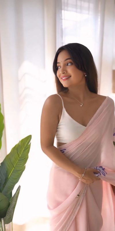SC 408 Pink Color Pure Soft Georgette Silk Pari Work Saree Casual, Wedding, Festive, Events . Expected Delivery 4-6 Working Days @1599/- only | Sarees, Bollywood Sarees, Creative Sarees, Designer Sarees, Embroidered Sarees, Ethnic Saree, Modern Digital sarees, Party Wear Sarees