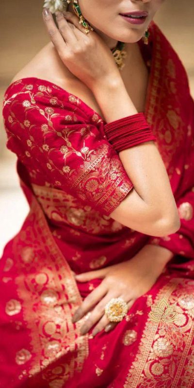 MS 483 Red Color Soft Litchi Silk Kubera Pattu Saree Casual, Wedding, Festive, Events . Expected Delivery 4-6 Working Days @1199/- only | Sarees, Bollywood Sarees, Creative Sarees, Designer Sarees, Embroidered Sarees, Ethnic Saree, Modern Digital sarees, Party Wear Sarees