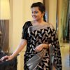 Black Soft Litchi Silk All Over Weaving Saree