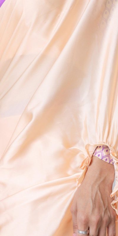ST 1102B Light Peach Color Japan Satin Digital Print Work Saree Casual, Wedding, Festive, Events . Expected Delivery 4-6 Working Days @1849/- only | Sarees, Bollywood Sarees, Creative Sarees, Designer Sarees, Embroidered Sarees, Ethnic Saree, Modern Digital sarees, Party Wear Sarees