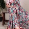 YNF 7019 Multi Color Tushar Silk With Viscose Border Printed Saree Casual, Wedding, Festive, Events . Expected Delivery  4-6 Working Days @1699/- only                                                                                                                                           | Sarees, Bollywood Sarees, Creative Sarees, Designer Sarees, Embroidered Sarees, Ethnic Saree, Modern Digital sarees, Party Wear Sarees