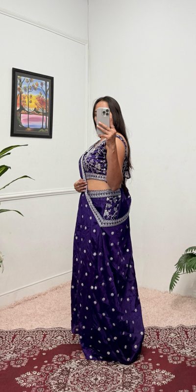 ST 1089 Purple Color Chinon Embroidery Work Salwar Suit Casual, Wedding, Festive, Events . Expected Delivery 4-6 Working Days @1999/- only | Jump Suits, Salwar suit, Casual Suits, Creative suits, Designer Suits, Palazzo Suits, Party Wear Suits, Patiala Suits, Straight Suits