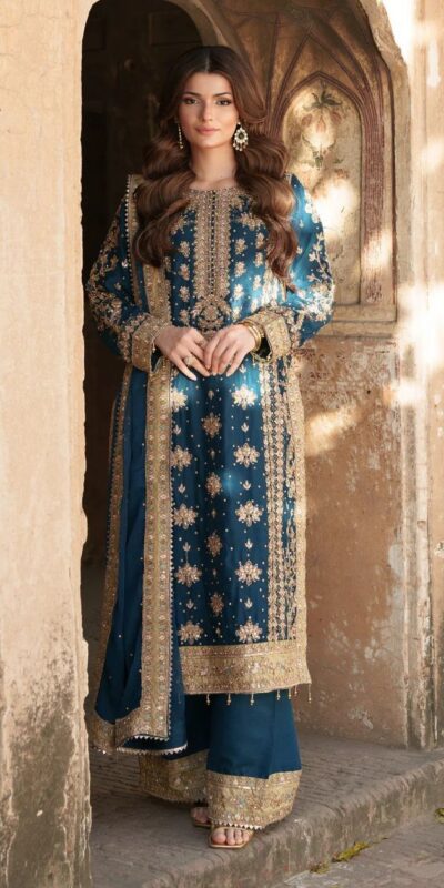 ZF 415 Navy Blue Color Georgette Sequence Work Salwar Suit Casual, Wedding, Festive, Events . Expected Delivery 4-6 Working Days @2149/- only | Jump Suits, Salwar suit, Casual Suits, Creative suits, Designer Suits, Palazzo Suits, Party Wear Suits, Patiala Suits, Straight Suits