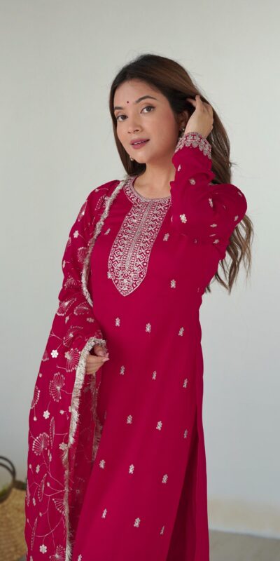 KB 276 pink Color Rangoli Silk Sequence Jari Work Salwar Suit Casual, Wedding, Party, Festive, Events Etc.4-6 Working Days@ 2049/-only | Jump Suits, Salwar suit, Casual Suits, Creative suits, Designer Suits, Palazzo Suits, Party Wear Suits, Patiala Suits, Straight Suits