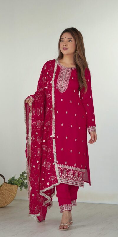 KB 276 pink Color Rangoli Silk Sequence Jari Work Salwar Suit Casual, Wedding, Party, Festive, Events Etc.4-6 Working Days@ 2049/-only | Jump Suits, Salwar suit, Casual Suits, Creative suits, Designer Suits, Palazzo Suits, Party Wear Suits, Patiala Suits, Straight Suits