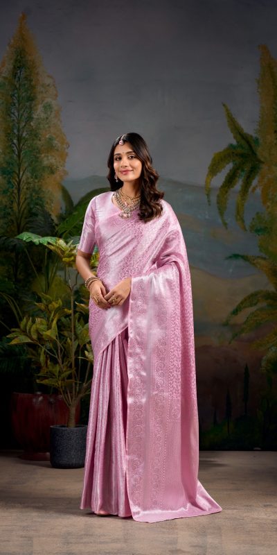 YNF 7404 Baby Pink Color Kanjivaram Zari Weaving Work Saree Casual, Wedding, Festive, Events . Expected Delivery  4-6 Working Days @1599/- only                                | Sarees, Bollywood Sarees, Creative Sarees, Designer Sarees, Embroidered Sarees, Ethnic Saree, Modern Digital sarees, Party Wear Sarees