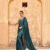 Blue Georgette Khichdi Saree