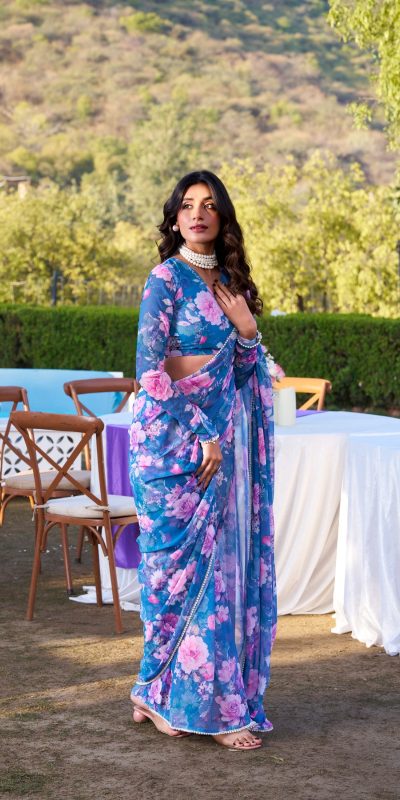 YNF 7010 Blue Color Weightless Marbal Floral Printed Pearl Lace Saree Casual, Wedding, Festive, Events . Expected Delivery 4-6 Working Days @1599/- only | Sarees, Bollywood Sarees, Creative Sarees, Designer Sarees, Embroidered Sarees, Ethnic Saree, Modern Digital sarees, Party Wear Sarees