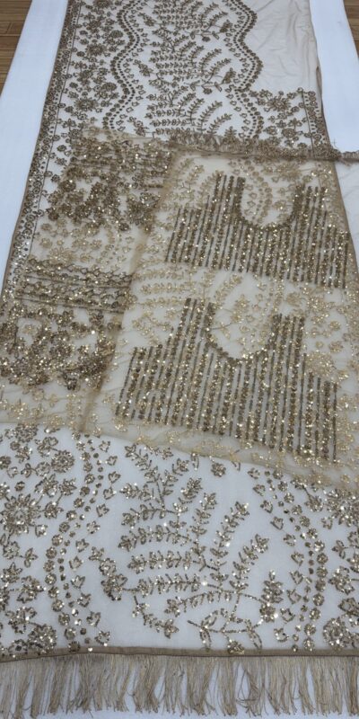DF 3462 Cream Color Butterfly Net Heavy 5mm Sequins Embroidery work Saree Casual, Wedding, Festive, Events . Expected Delivery 4-6 Working Days @1999/- only | Sarees, Bollywood Sarees, Creative Sarees, Designer Sarees, Embroidered Sarees, Ethnic Saree, Modern Digital sarees, Party Wear Sarees