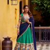 LNB 1242 Firozi Color Poly Chanderi Kalamkari Printed Zari Weaving Work Lehenga Choli Wedding, Party, Festive, Events Etc. Delivery 4-6 Working Days Rs 1899 | Lehenga, Bollywood Lehenga, Creative Lehenga, Designer Lehenga, Embroidered Lehenga, Party Wear Lehenga