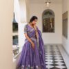 LNB 1435 Lavender Sequins Work & Embroidery Work Lehenga Choli in Gold Crush. Exclusive Offer ₹3399. Delivery 4-6 Working Days. Shop now. | Lehenga, Bollywood Lehenga, Creative Lehenga, Designer Lehenga, Embroidered Lehenga, Party Wear Lehenga