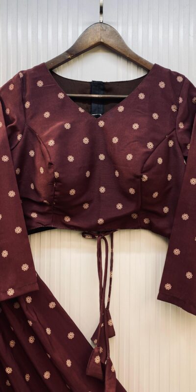 LG 643 Maroon Color Printed Polly Reyon Lehenga Choli Wedding, Party, Festive, Events Etc. Delivery 4-6 Working Days Rs 2099 | Lehenga, Bollywood Lehenga, Creative Lehenga, Designer Lehenga, Embroidered Lehenga, Party Wear Lehenga