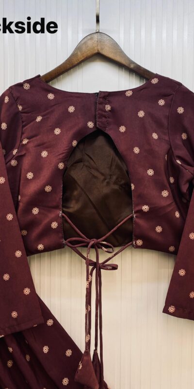 LG 643 Maroon Color Printed Polly Reyon Lehenga Choli Wedding, Party, Festive, Events Etc. Delivery 4-6 Working Days Rs 2099 | Lehenga, Bollywood Lehenga, Creative Lehenga, Designer Lehenga, Embroidered Lehenga, Party Wear Lehenga