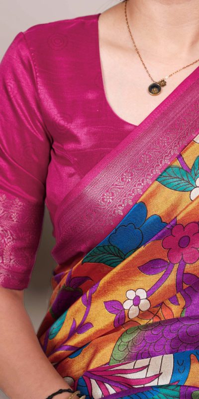 YNF 7047 Mustard Color Tasar Silk Printed With Zari Weaving Work Saree Casual, Wedding, Festive, Events . Expected Delivery  4-6 Working Days @1599/- only                                                                                | Sarees, Bollywood Sarees, Creative Sarees, Designer Sarees, Embroidered Sarees, Ethnic Saree, Modern Digital sarees, Party Wear Sarees