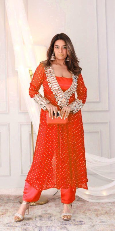 LG 1944 Orange Color Chinon digital Printed Mirror Embroidery Salwar Suit Casual, Wedding, Festive, Events . Expected Delivery  4-6 Working Days @1649/- only      | Jump Suits, Salwar suit, Casual Suits, Creative suits, Designer Suits, Palazzo Suits, Party Wear Suits, Patiala Suits, Straight Suits